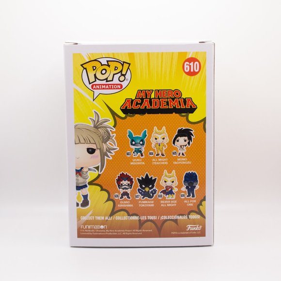 Funko Pop Vinyl MHA My Hero Academia Himiko Toga #610 (AAA Exclusive) - Picture 4 of 7